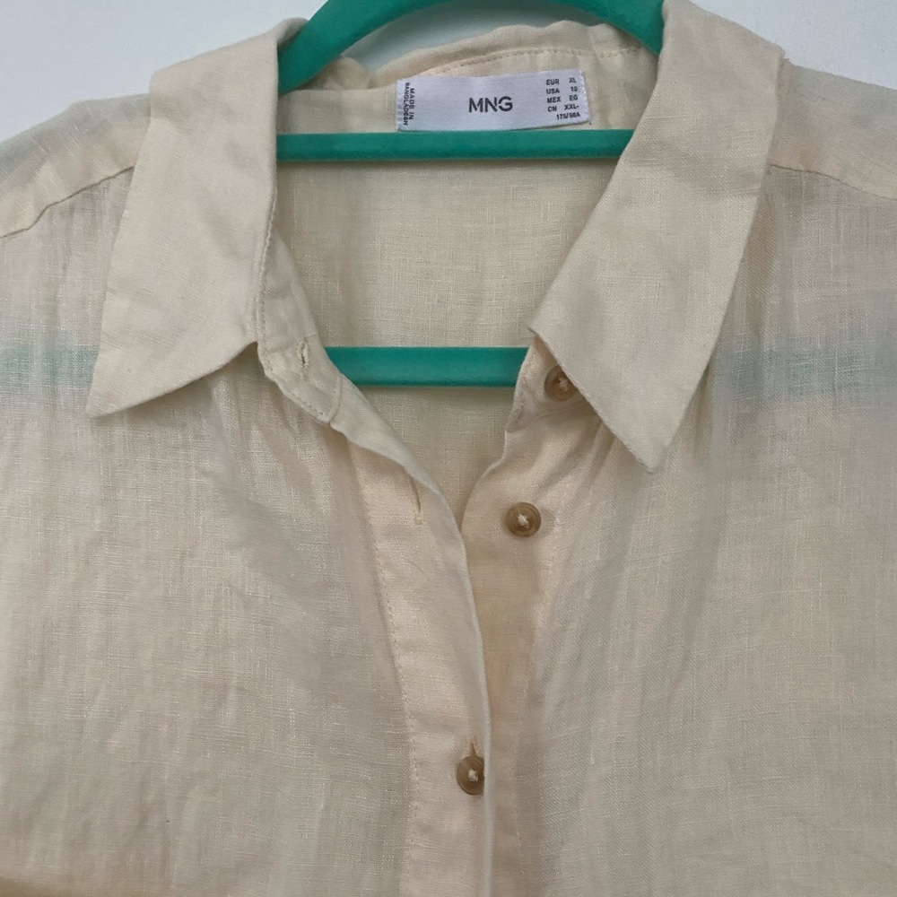 Mango Linen Jeni Shirt - Picture 6 of 7